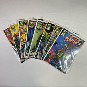THE GREEN HORNET LOT of 8 COMIC BOOKS 1994 MAY#33 THRU #40 NOW COMICS NEW.